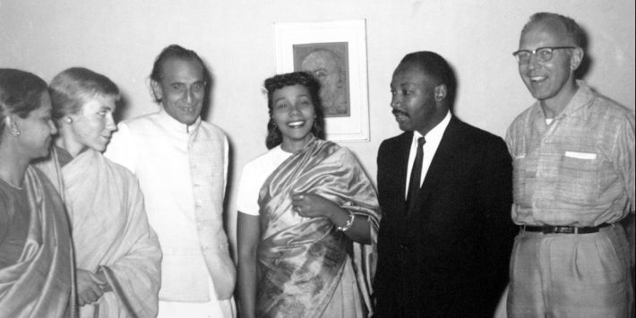 How Gandhi's Philosophy Of Nonviolence Influenced MLK | ATL1968