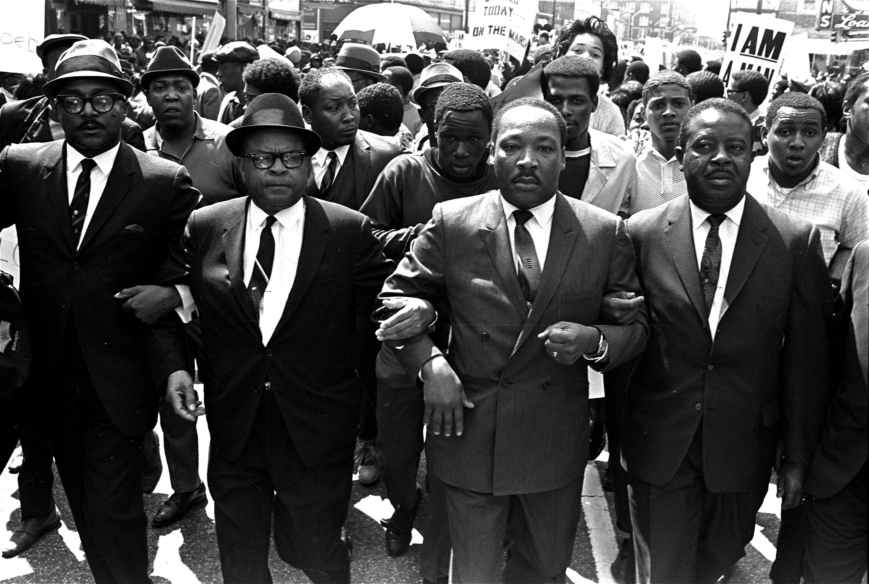 Движение чернокожих. King Martin Luther King.